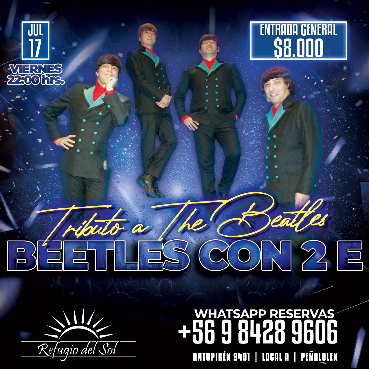Tributo a The Beatles – EL REFUGIO